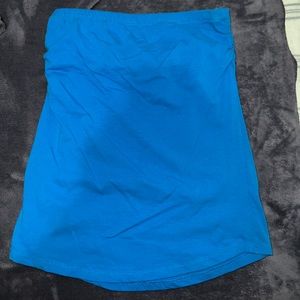 Blue tube top size M